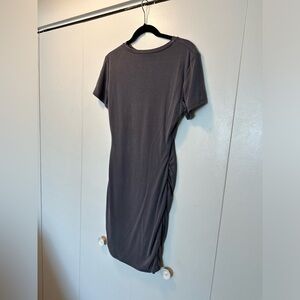 Express grey T-shirt dress